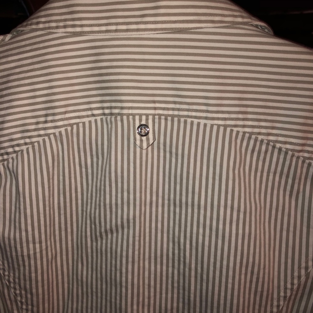 Express M Striped Button down - Picture 6 of 8